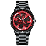 Montre Spinning 3D rouge et noir — photo 16