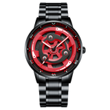 Montre Spinning 3D rouge et noir — photo 14