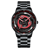 Montre Spinning 3D rouge et noir — photo 15