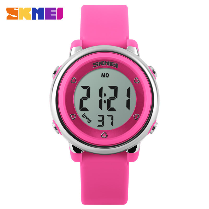 Montre enfant numérique MOTION-B – Rose