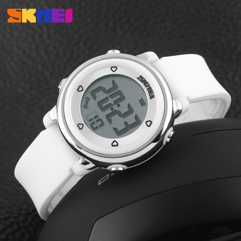 Montre enfant numérique MOTION-B – Blanc