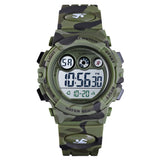 Montre enfant sport camouflage vert MOTION-B