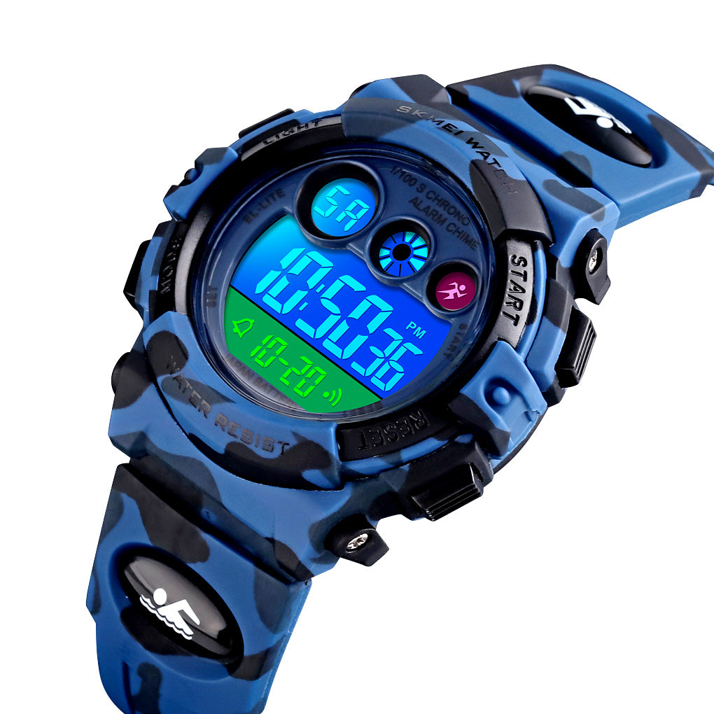 Montre enfant sport camouflage MOTION-B – vue détaillée