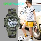 Montre enfant sport camouflage MOTION-B – présentation produit