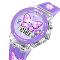 Montre enfant papillon MB-SK-ENF-001 — montre enfant papillon violet