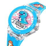 Montre enfant dinosaure bleu MB-SK-ENF-004 — montre enfant dinosaure bleu