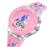 Montre enfant licorne MB-SK-ENF-006 — montre enfant licorne rose