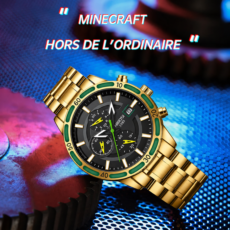 NIBOSI 2568 - présentation de la variante verte, slogan en français