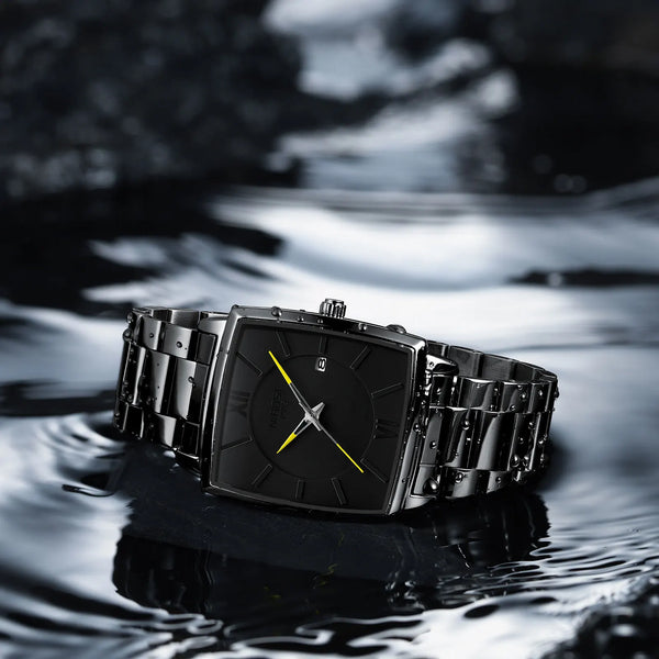 NIBOSI 2601 - Noir / Accent doré