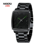 NIBOSI 2601 - Noir / Accent vert