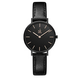 Montre femme MB-SH-FEM-010 — Noir — vue de face