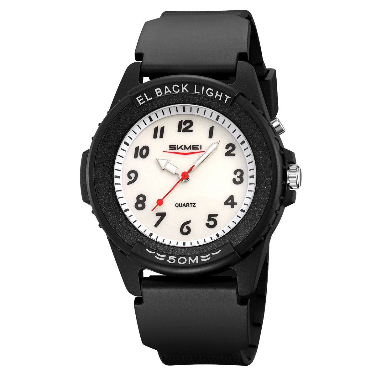 SKMEI 2433 — Blanc — chiffres