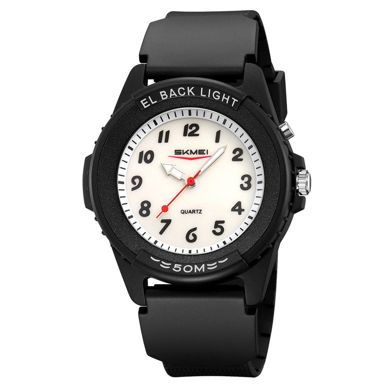 SKMEI 2433 — Blanc — chiffres