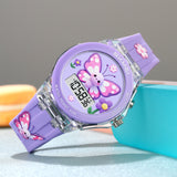 SKMEI 2646 — Papillon violet — photographie fournisseur