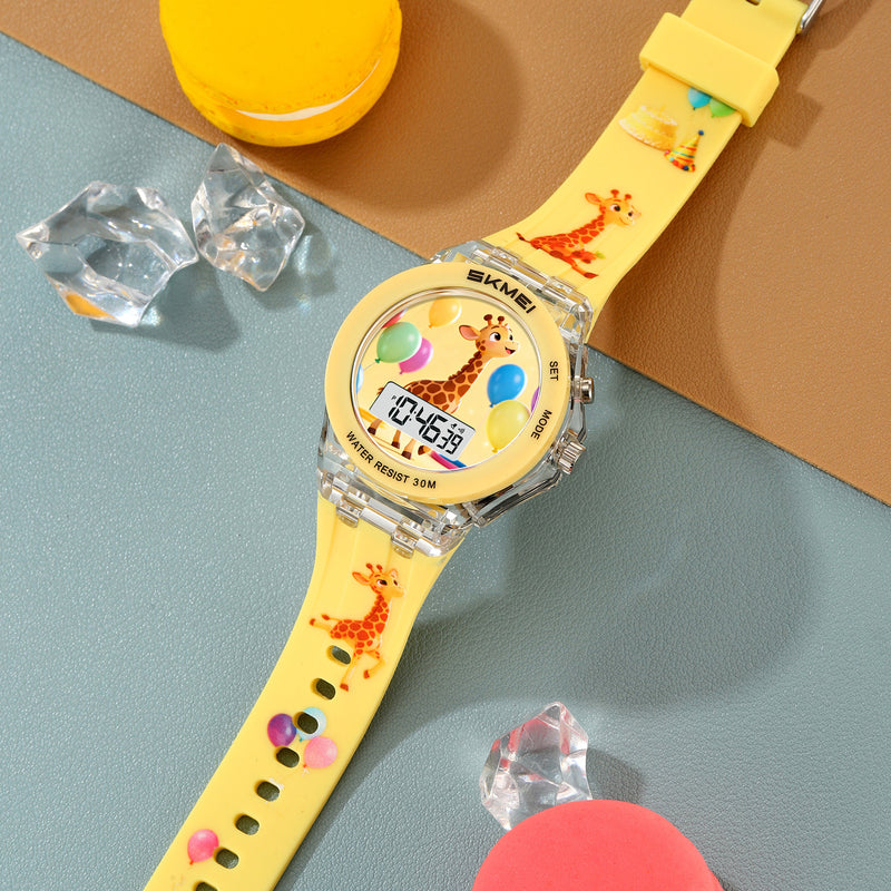 SKMEI 2646 — Girafe jaune — photographie fournisseur