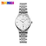 SKMEI 9139 - Femme 29 mm - Blanc / argenté