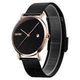 SKMEI 9183 - Doré rose / Noir