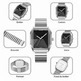 SKMEI 9393 - détails de la montre en français