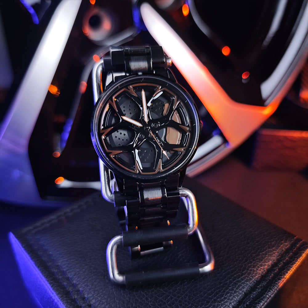 Gyro Rim — Noir & cuivré — vue 3