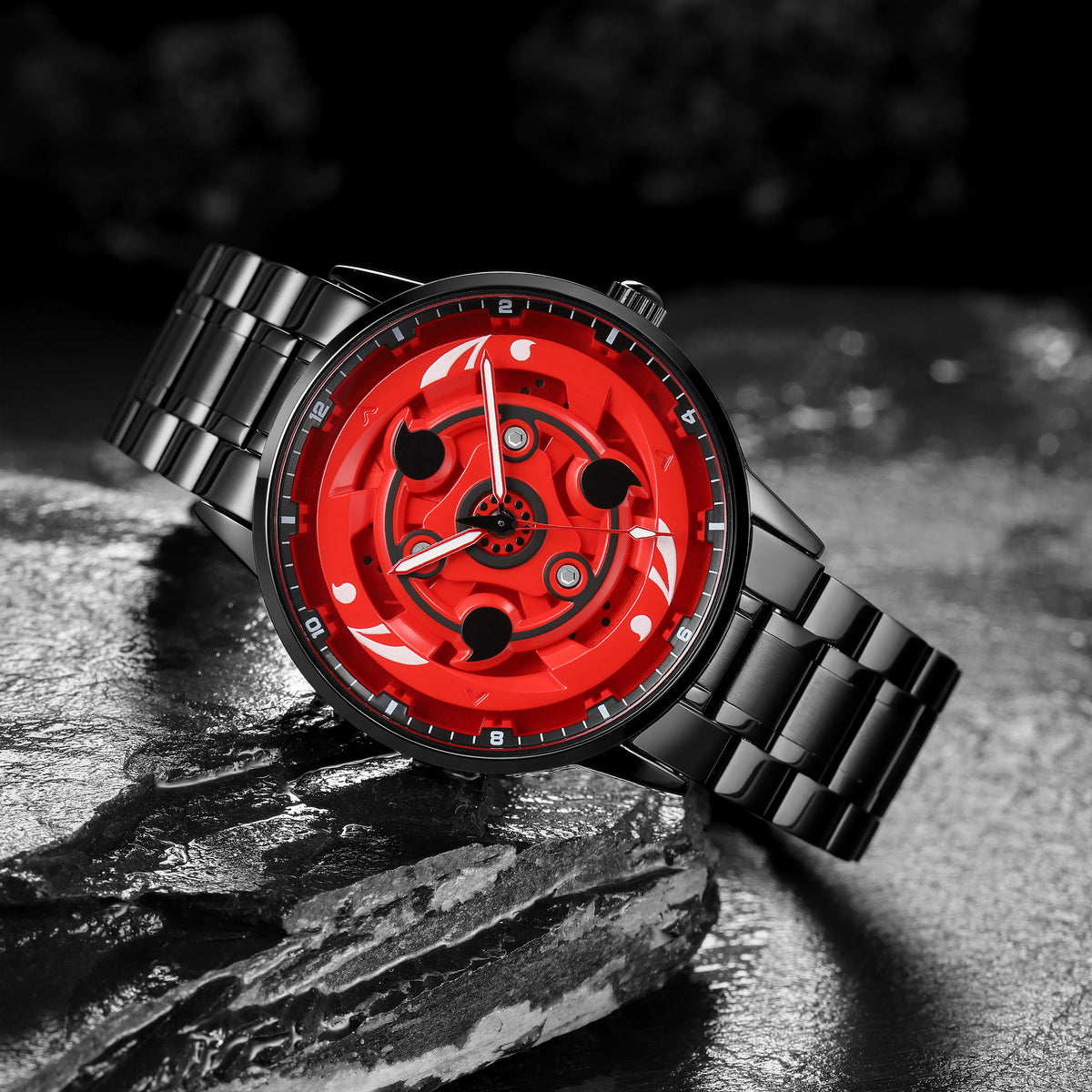 MOTION-B Spinning 3D rouge et noir — vue 2
