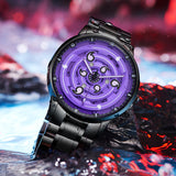 MOTION-B Spinning 3D violet et noir — vue 1
