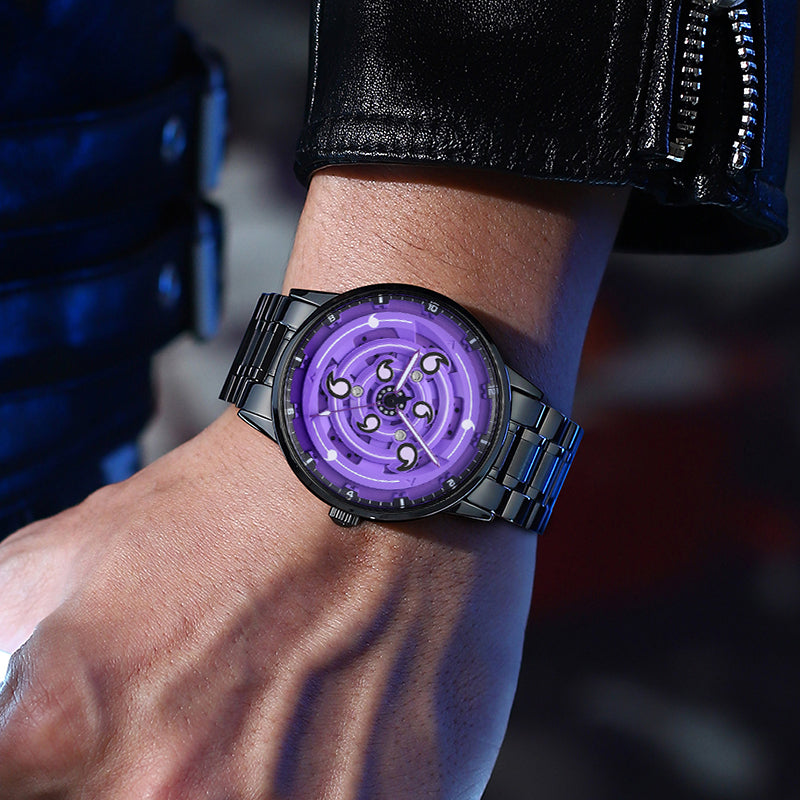 MOTION-B Spinning 3D violet et noir — vue 2